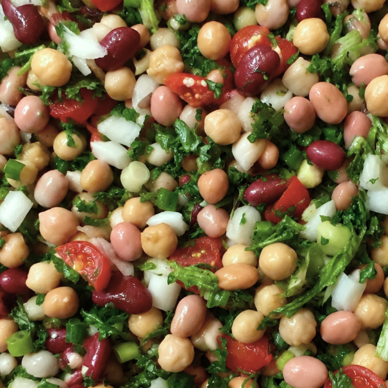 Salade d'haricots